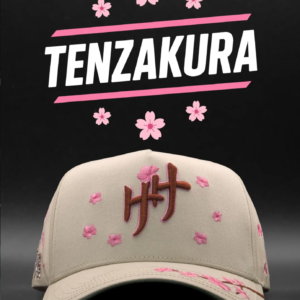 Tenzakura Sakura Beige Cap